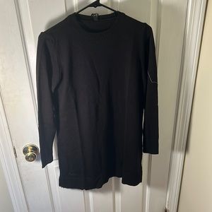 DeFacto Tricot Long Sleeve Women's Extra Soft Tunics SZ S Black